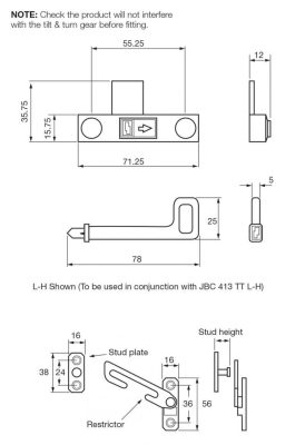 Res-Lok-Tilt-Turn-Drawing